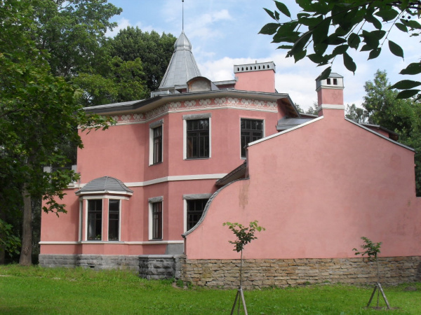 Розовый дом