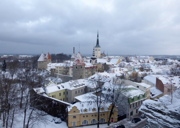 Зимний Таллинн